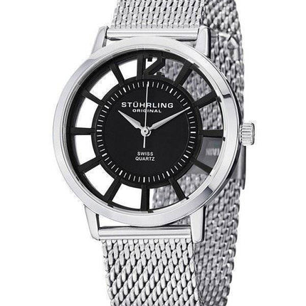 Stuhrling Original Winchester Del Sol Elite schweizisk Quartz 388M.02 Herreur