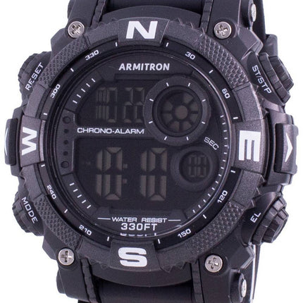 Armitron Sport 408284BLK Quartz Compass Herreur