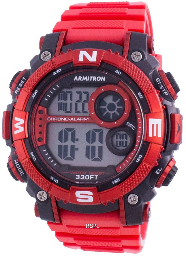 Armitron Sport 408284RDBK Quartz Compass Herreur