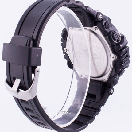 Armitron Sport 408309BLK Quartz Dual Time Herreur