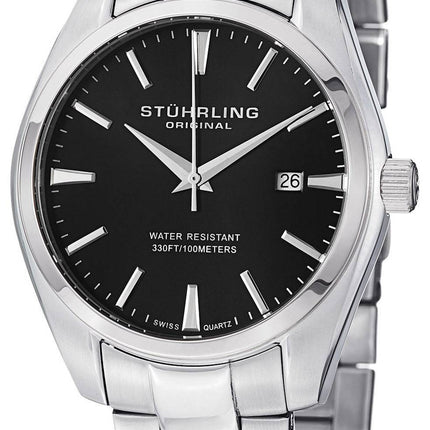 Stuhrling Original Ascot Prime 100M kvarts 414.33111 Herreur
