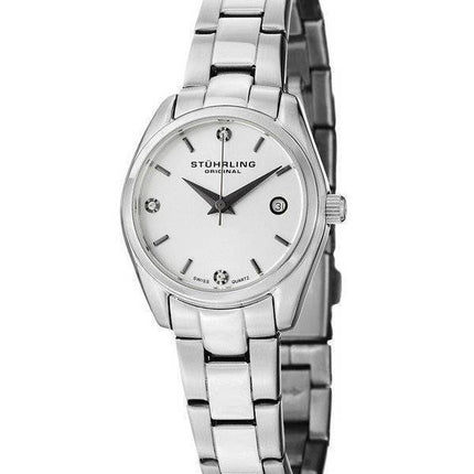 Stuhrling Original Ascot Prime krystal accent schweizisk Quartz 414L.01 kvinders Watch