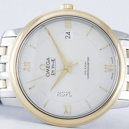 Omega De Ville Prestige Co-Axial kronometer automatisk Power Reserve 424.20.37.20.02.001 Herreur