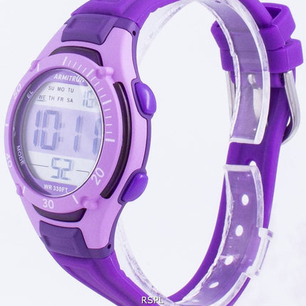 Armitron Sport 457062PUR Quartz Dual Time Women&#39,s Watch