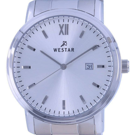 Westar Blue Dial LÃ¦derrem Quartz 50244 STN 104 herreur