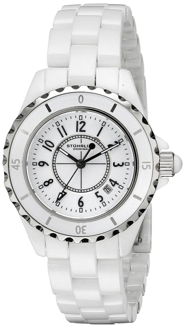 Stuhrling Original fritid keramiske 530.11EW3 kvinders ur