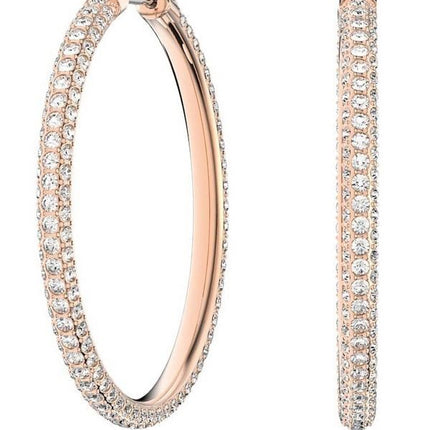 Swarovski Dextera Hoop Rose Gold-Tone øreringe 5383938 til kvinder