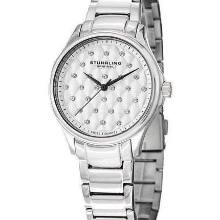 Stuhrling Original Culcita Swarovski krystaller schweizisk Quartz 567.01 kvinders Watch