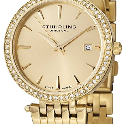 Stuhrling Original Soiree schweizisk Quartz Swarovski krystaller 579.03 kvinders ur