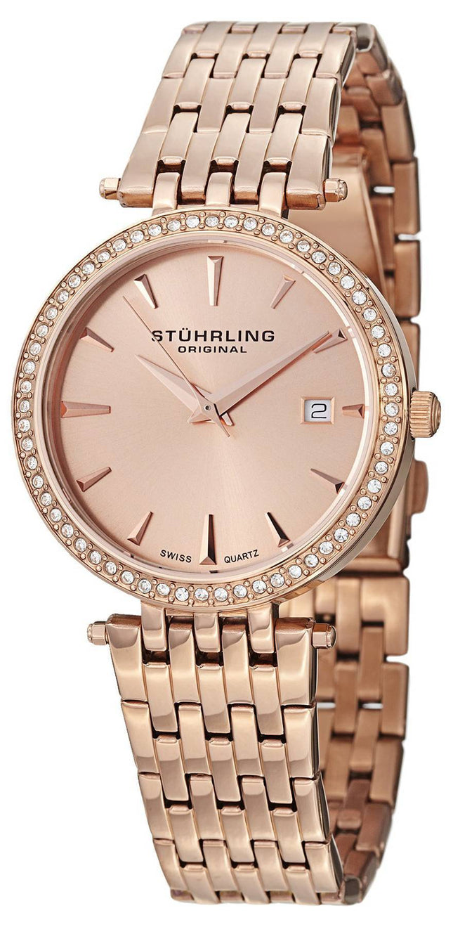Stuhrling Original Soiree schweizisk Quartz Swarovski krystaller 579.04 kvinders ur