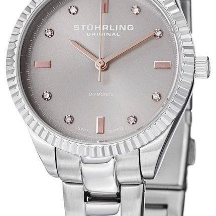 Stuhrling Original Allure Diamond kvarts 607L.03 kvinders ur