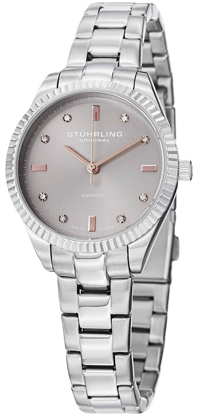 Stuhrling Original Allure Diamond kvarts 607L.03 kvinders ur