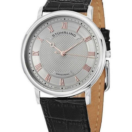 Stuhrling Original Classique schweizisk Quartz 645.02 Herreur