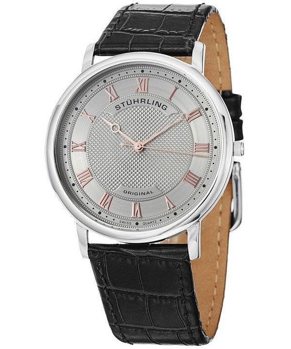 Stuhrling Original Classique schweizisk Quartz 645.02 Herreur