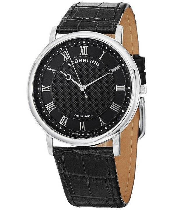 Stuhrling Original Classique schweizisk Quartz 645.03 Herreur