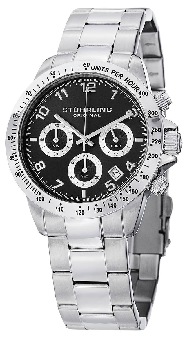 Stuhrling Original Concorso kvarts Chronograph 665B.01 Herreur