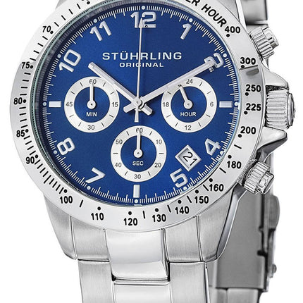 Stuhrling Original Concorso kvarts Chronograph 665B.02 Herreur
