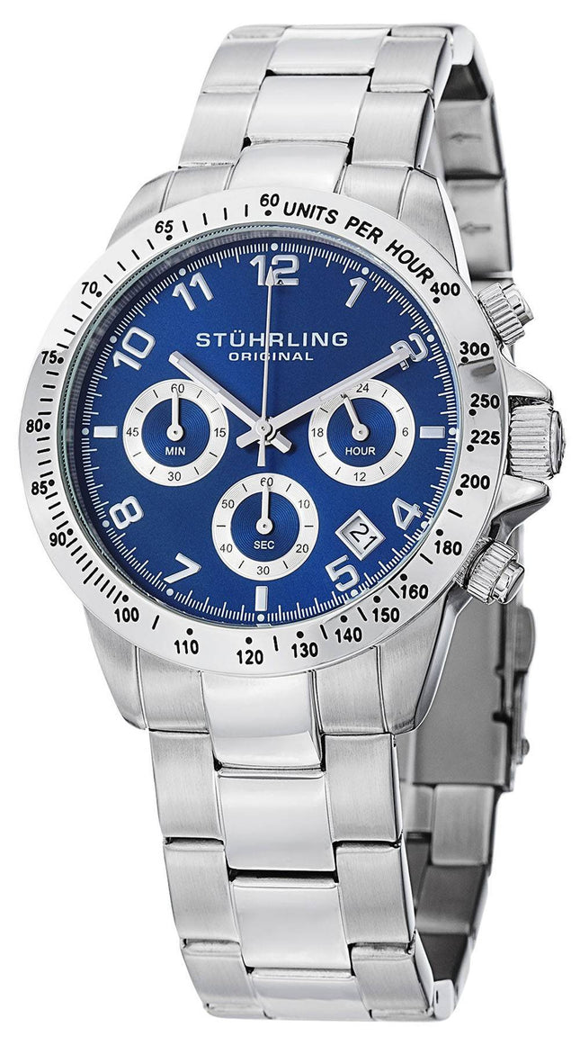 Stuhrling Original Concorso kvarts Chronograph 665B.02 Herreur