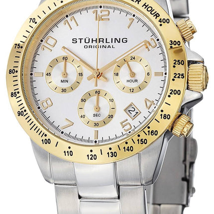 Stuhrling Original Concorso kvarts Chronograph 665B.03 Herreur