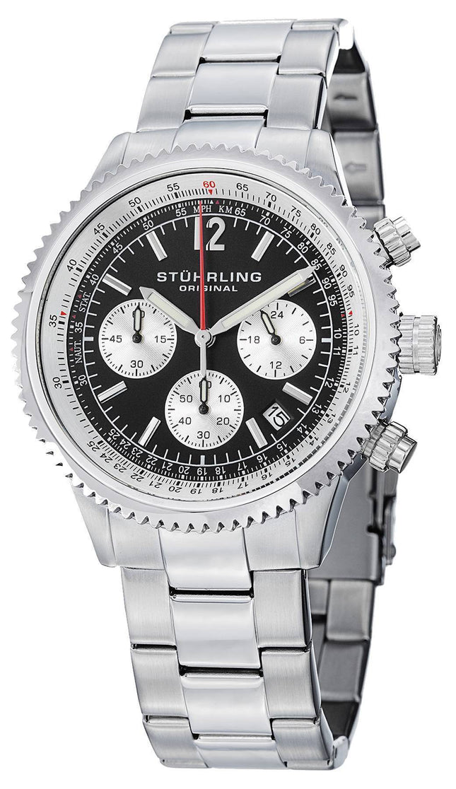 Stuhrling Original Monaco kvarts Chronograph 669B.01 Herreur