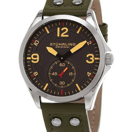 Stuhrling Original Aviator Tuskegee kvarts 684.03 Herreur