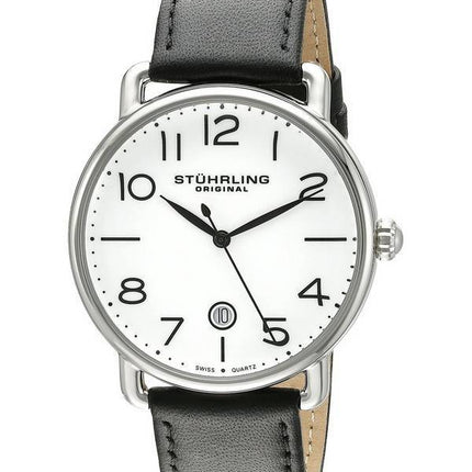 Stuhrling Original symfoni schweizisk Quartz 695.01 Herreur