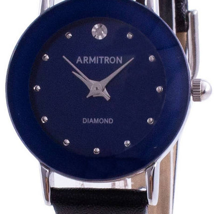 Armitron 752447BLSVBK Quartz Diamond Accents Women&#39,s Watch