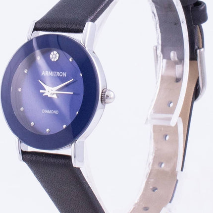 Armitron 752447BLSVBK Quartz Diamond Accents Women&#39,s Watch