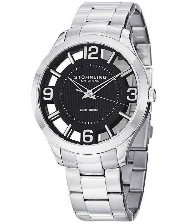 Stuhrling Original Winchester schweizisk Quartz 754.02 Herreur