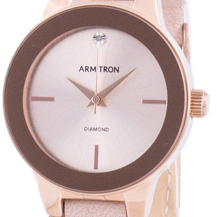 Armitron 755410RSRGBH Quartz Diamond Accents Women&#39,s Watch