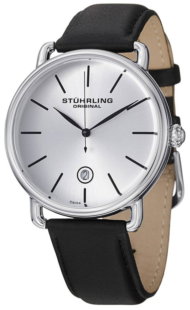 Stuhrling Original Ascot schweizisk Quartz 768.01 Herreur