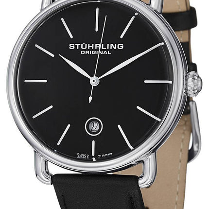 Stuhrling Original Ascot schweizisk Quartz 768.02 Herreur