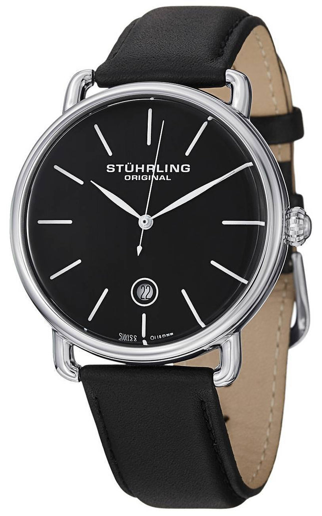 Stuhrling Original Ascot schweizisk Quartz 768.02 Herreur