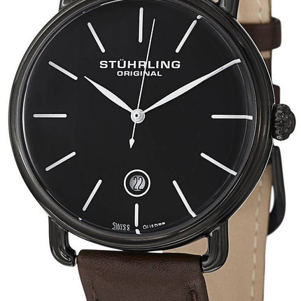 Stuhrling Original Ascot schweizisk Quartz 768.03 Herreur