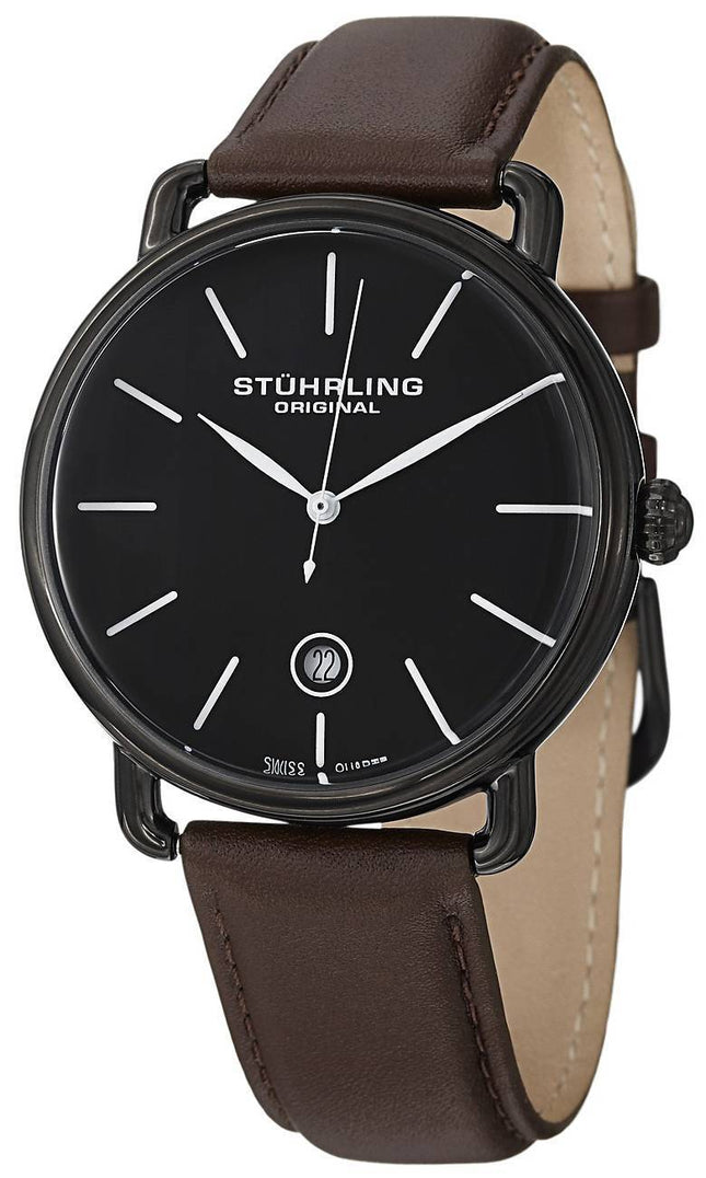 Stuhrling Original Ascot schweizisk Quartz 768.03 Herreur