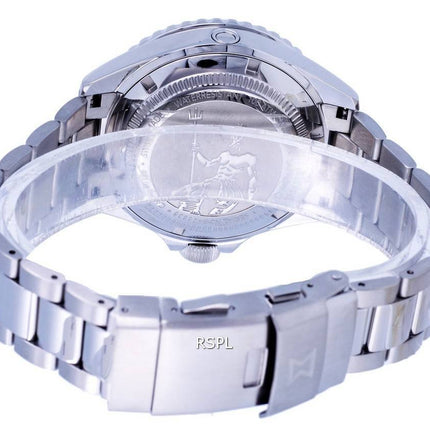 Edox SkyDiver Diver's rustfrit stål grøn skive automatisk 801203VMVDN1 1000M herreur