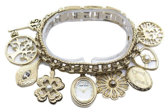 Anne Klein kvarts Swarovski krystal 8096CHRM kvinders Watch