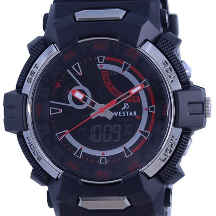 Westar Chronograph Silicon Strap Quartz 85000 PTN 001 100M herreur