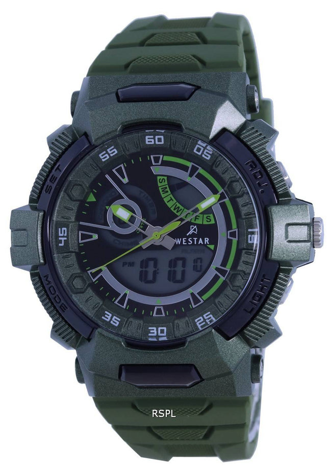 Westar Chronograph Silicon Strap Quartz 85000 PTN 003 100M herreur