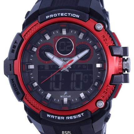 Westar Chronograph Silicon Strap Quartz 85001 PTN 001 100M herreur