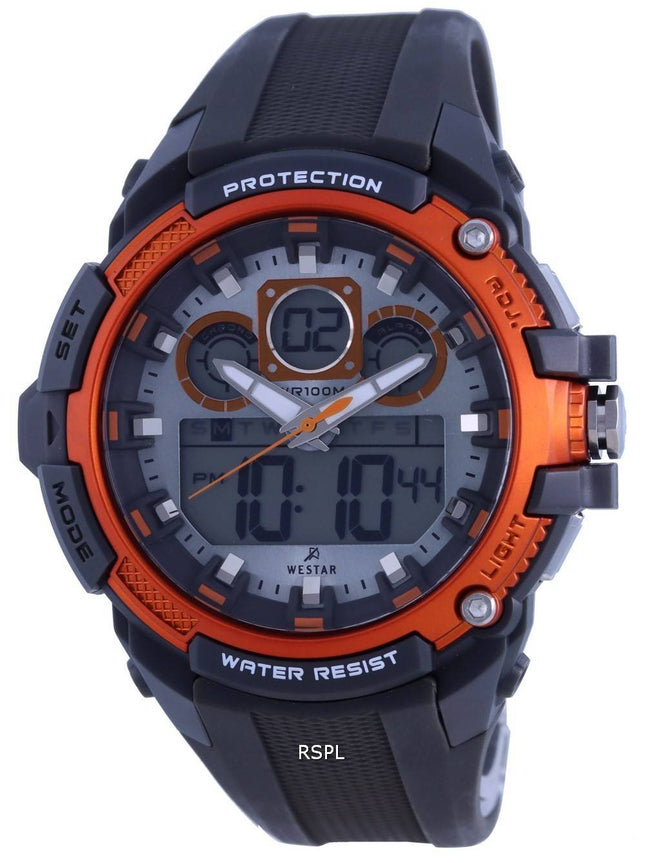 Westar Chronograph White Dial Quartz 85001 PTN 004 100M herreur