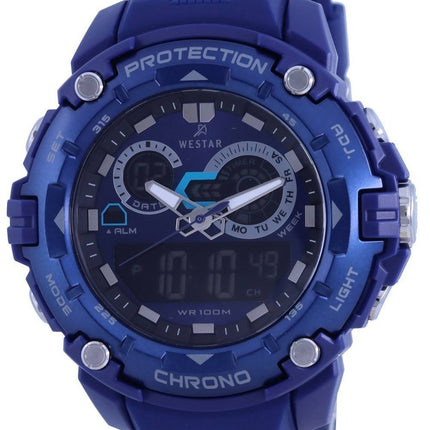 Westar Analog Digital Black Dial Quartz 85009 PTN 002 100M herreur