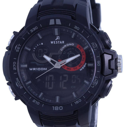 Westar Analog Digital Black Dial Quartz 85011 PTN 001 100M herreur
