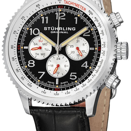 Stuhrling Original Concorso silhuet kvarts 858L.01 Herreur