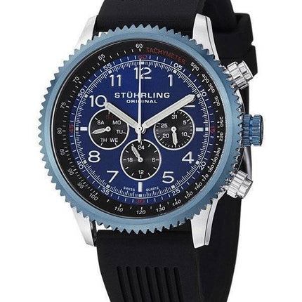 Stuhrling Original Concorso silhuet Sport schweizisk Quartz 858R.01 Herreur