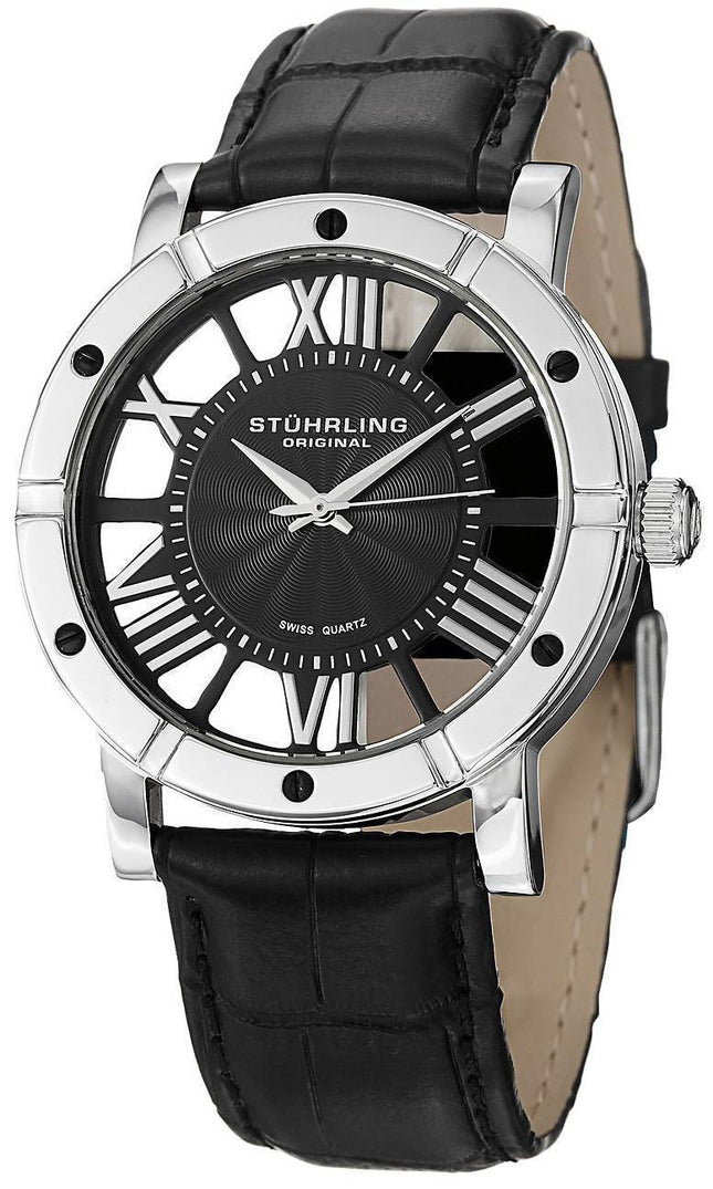 Stuhrling Original Winchester schweizisk Quartz 881.02 Herreur