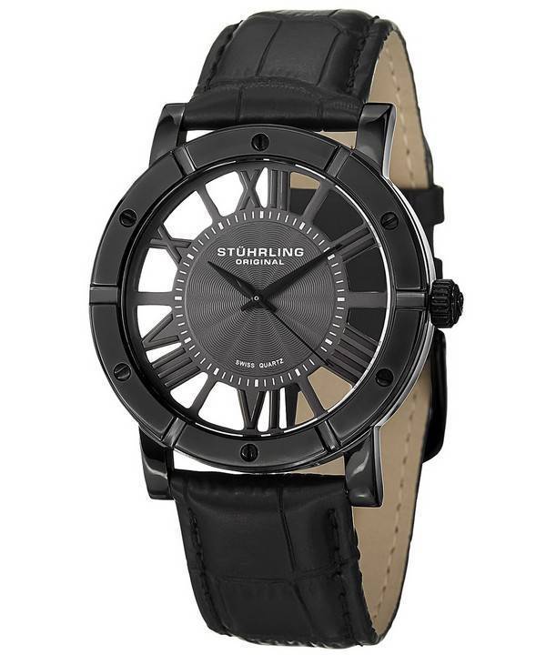 Stuhrling Original symfoni Winchester avanceret schweizisk Quartz 881.03 Herreur