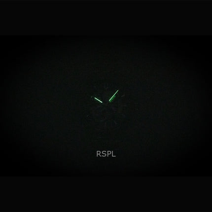 Bulova Sutton rustfrit stål grønt skelet automatisk 96A329 herreur