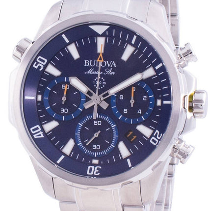 Bulova Marine Star 96B256 Quartz Chronograph Herreur