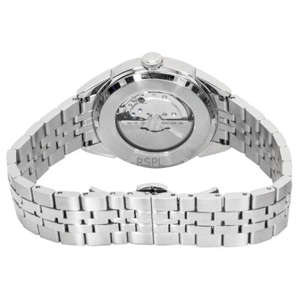 Bulova Sutton rustfrit stål blå urskive automatisk 96B425 herreur